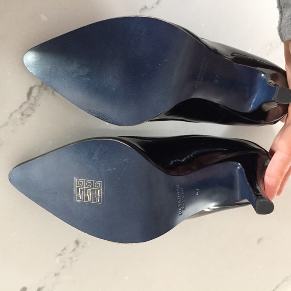 JIL SANDER: Pump, black patent leather  (Size 7) - Picture 4 of 9